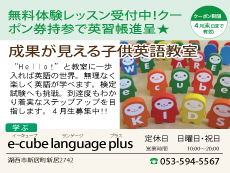 e-cube language plus（イーキューブ ランゲージ　プラス)